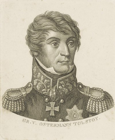 Portrait du comte Alexandre Ivanovitch Ostermann-Tolstoï 1772-1857, vers 1800 - Unbekannt