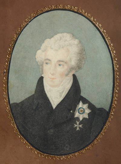 Portrait du comte Alexandre Lvovitch Narychkine 1760-1826, deuxième quart du 19e siècle - Unbekannt