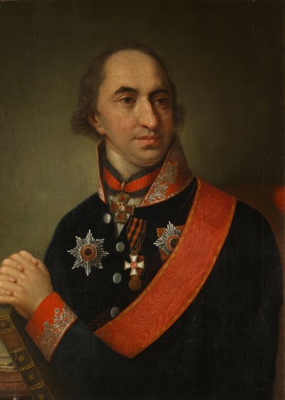 Portrait du comte Alexandre Semionovitch Khvostov 1753-1820, 1809 - Unbekannt