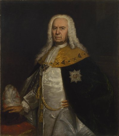 Portrait du comte Andrei Ivanovich Ushakov 1708-1739, milieu du 18ème siècle - Unbekannt