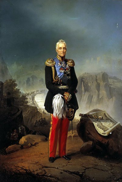 Portrait du comte Mikhaïl Vorontsov 1782-1856, seconde moitié du 18ème siècle - Unbekannt
