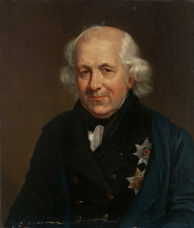Portrait du comte Nikolay Semyonovich Mordvinov 1754-1845, 1826-1829 - Unbekannt