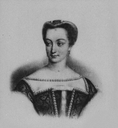 Portrait de Diane de Poitiers 1499-1566 - Unbekannt