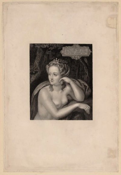 Portrait de Diane de Poitiers 1499-1566, milieu du 16e siècle - Unbekannt