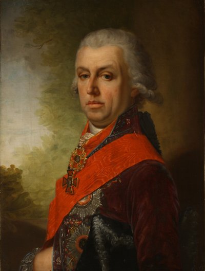 Portrait de Dmitri Prokofievich Troshchinsky 1754-1829, 1800s - Unbekannt