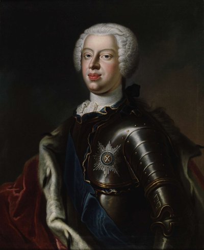 Portrait du duc Antoine Ulrich de Brunswick 1714-1774, vers 1740 - Unbekannt