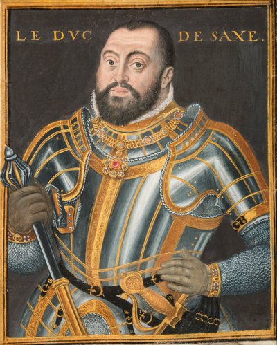 Portrait du duc Johann Friedrich I, électeur de Saxe - Unbekannt