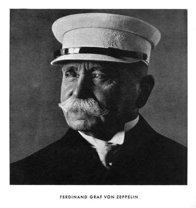 Portrait de Ferdinand, comte von Zeppelin, début du 20e siècle - Unbekannt