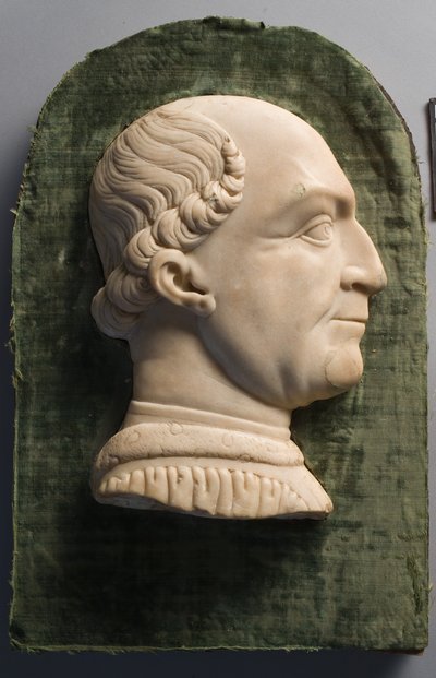 Portrait de Francesco Sforza et cadre, 1450-1499 - Unbekannt