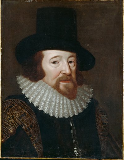 Portrait de Francis Bacon 1561-1626, vers 1622 - Unbekannt