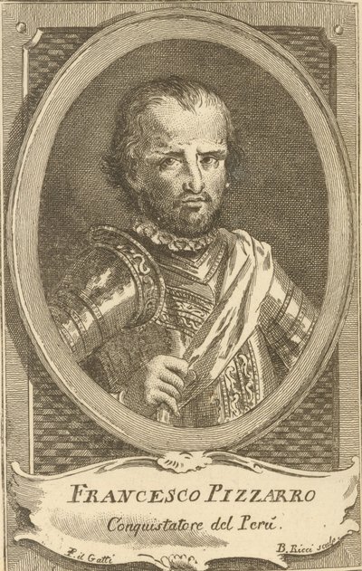 Portrait de Francisco Pizarro, 1778 - Unbekannt