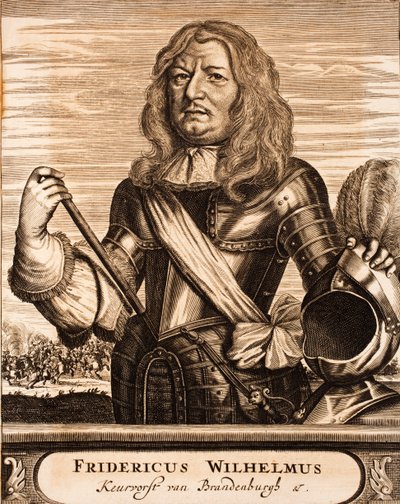 Portrait de Frédéric-Guillaume 1620-1688, Électeur de Brandebourg, Duc de Prusse, 1675 - Unbekannt