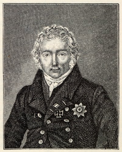Portrait de Friedrich von Motz - Unbekannt