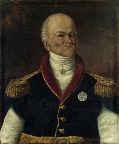 Portrait du général Ksawery Franciszek Krasicki 1774-1844, années 1830-1840 - Unbekannt
