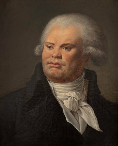 Portrait de Georges Jacques Danton 1759-1794, vers 1790 - Unbekannt