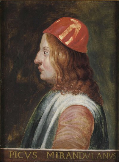 Portrait de Giovanni Pico della Mirandola, vers 1660 - Unbekannt