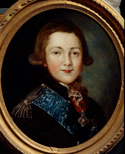 Portrait du grand-duc Alexandre Pavlovitch de Russie - Unbekannt