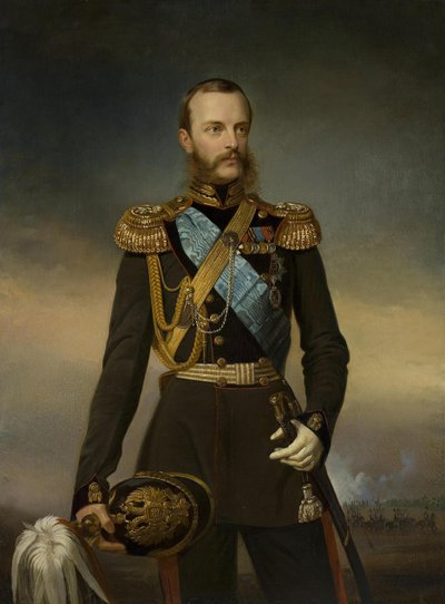 Portrait du Grand-Duc Michel Nikolaïevitch de Russie 1832-1909, début des années 1860 - Unbekannt