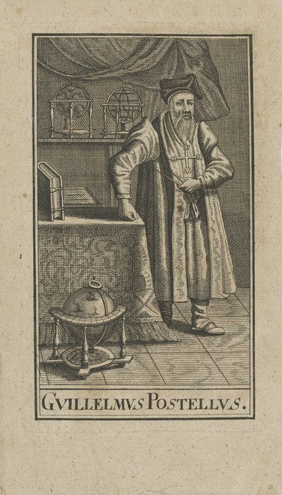Portrait de Guillaume Postel 1510-1581, avant 1740 - Unbekannt
