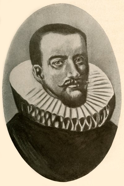 Portrait de Henry Hudson, navigateur anglais en collerette, 1609, 1937 - Unbekannt