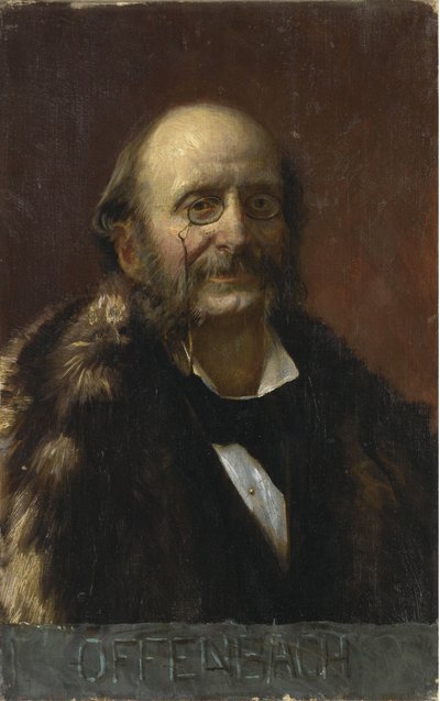 Portrait de Jacques Offenbach 1819-1880 - Unbekannt
