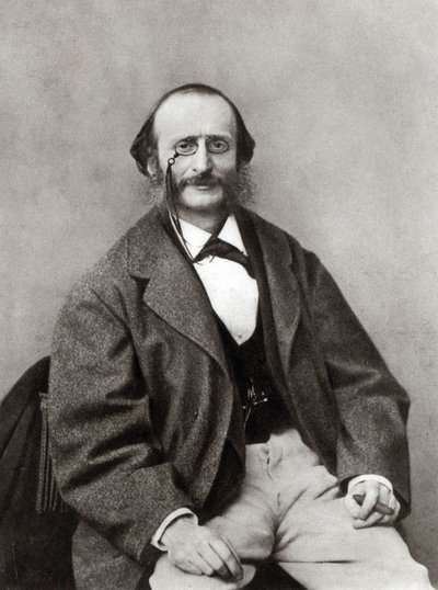 Portrait de Jacques Offenbach, vers 1865 - Unbekannt