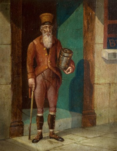 Portrait de James Guidney, connu sous le nom de Jimmy the Rockman, 1782-1866, [non daté, début du XIXe siècle] - Unbekannt