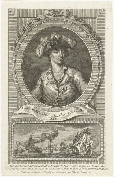 Portrait de Jean Bart 1650-1702, 1694 - Unbekannt
