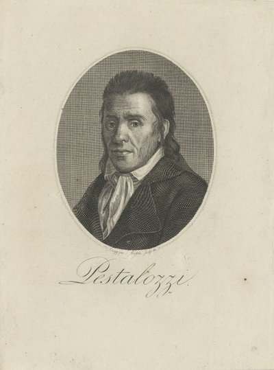 Portrait de Johann Heinrich Pestalozzi 1746-1827, 1805 - Unbekannt