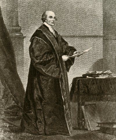 Portrait de John Jay en tant que premier juge en chef des États-Unis - Unbekannt