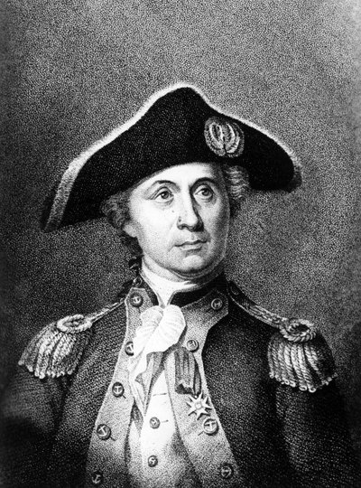 Portrait de John Paul Jones (1749-1792), marin écossais ayant participé à la Révolution américaine - Unbekannt