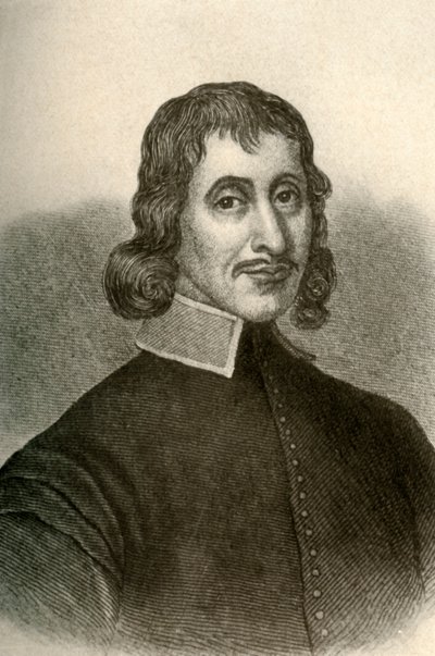 Portrait de John Winthrop le second, en tenue puritaine du Massachusetts - Unbekannt