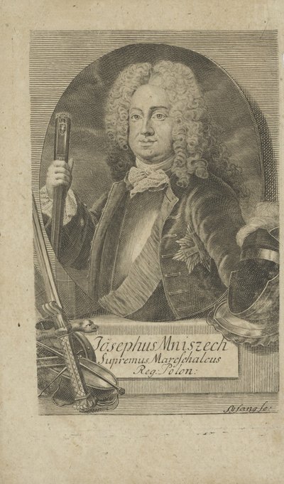 Portrait de Jozef Wandalin Mniszech 1670-1747, avant 1734 - Unbekannt
