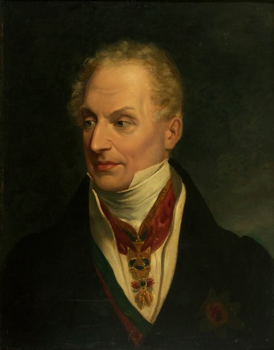 Portrait de Klemens Wenzel, Prince von Metternich - Unbekannt