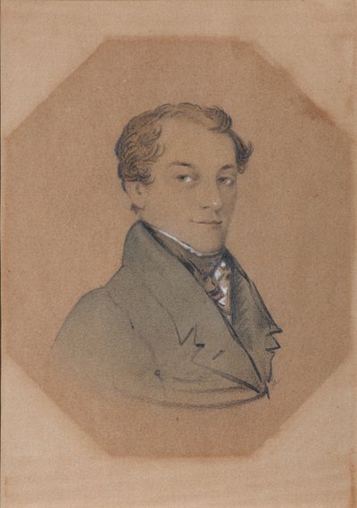Portrait de Kondraty Fyodorovich Ryleyev 1795-1826, premier quart du XIXe siècle - Unbekannt