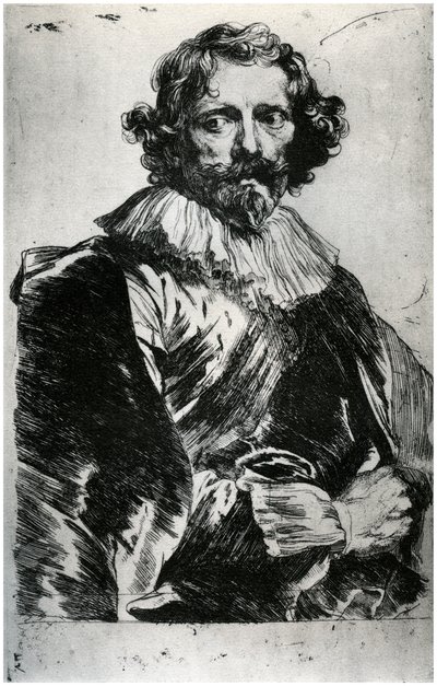 Portrait de Lucas Vorsterman, 1627-1632, 1958 - Unbekannt