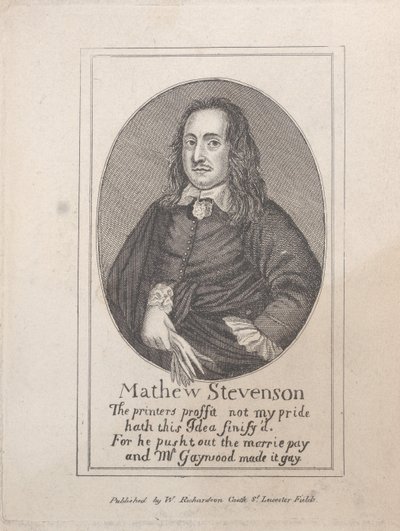 Portrait de Mathew Stevenson, fin du 18ème-début du 19ème siècle - Unbekannt