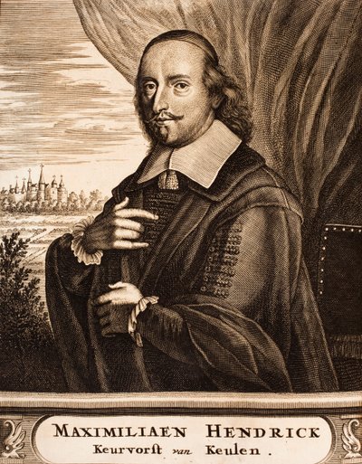 Portrait de Maximilien Henri de Bavière 1621-1688, Archevêque de Cologne, 1675 - Unbekannt