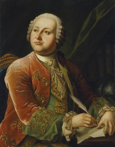 Portrait de Mikhaïl V. Lomonossov 1711-1765, seconde moitié du 18e siècle - Unbekannt