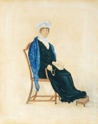 Portrait de Mme Crofts, vers 1815-30 - Unbekannt