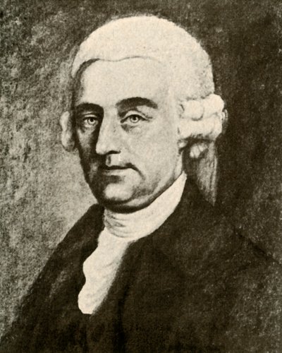 Portrait de Nathaniel Appleton de Boston, en perruque blanche avec boucles, vers 1740, 1937 - Unbekannt
