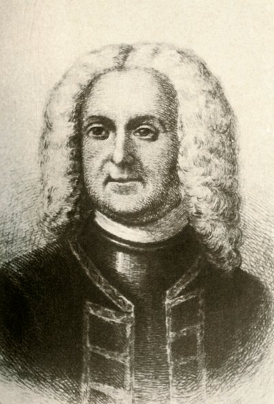 Portrait de Patrick Gordon, gouverneur colonial, vers 1690, 1937 - Unbekannt