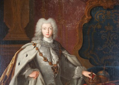 Portrait de Pierre II, vers 1728 - Unbekannt