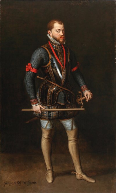 Portrait de Philippe II 1527-1598, Roi d