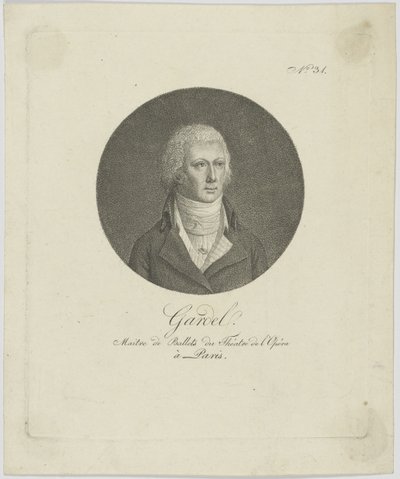 Portrait de Pierre-Gabriel Gardel 1758-1840, c. 1787 - Unbekannt