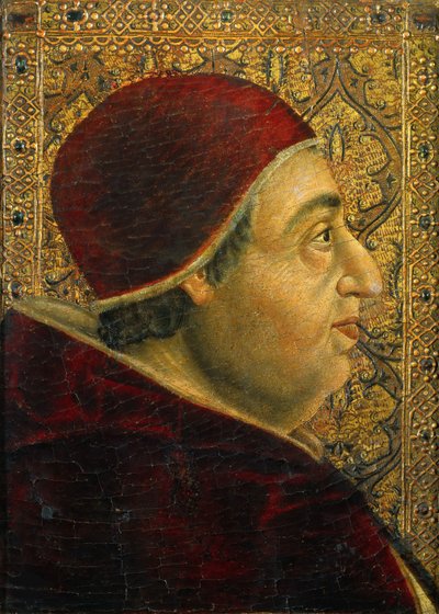 Portrait du pape Alexandre VI 1431-1503, années 1490 - Unbekannt