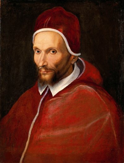 Portrait du pape Urbain VII 1521-1590 - Unbekannt