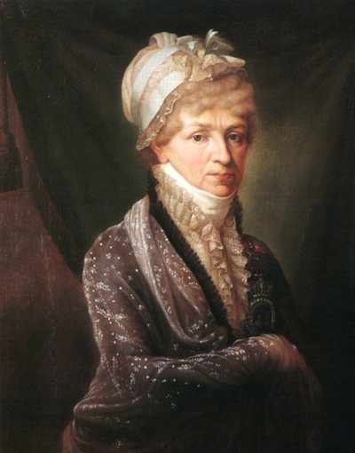 Portrait de la princesse Natalya Petrovna Galitzine 1741-1837, début 19ème siècle - Unbekannt
