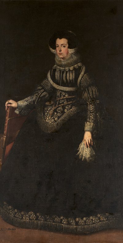Portrait de la reine Élisabeth de France, reine consort d
