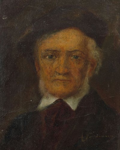 Portrait de Richard Wagner 1813-1883, seconde moitié du 19e siècle - Unbekannt
